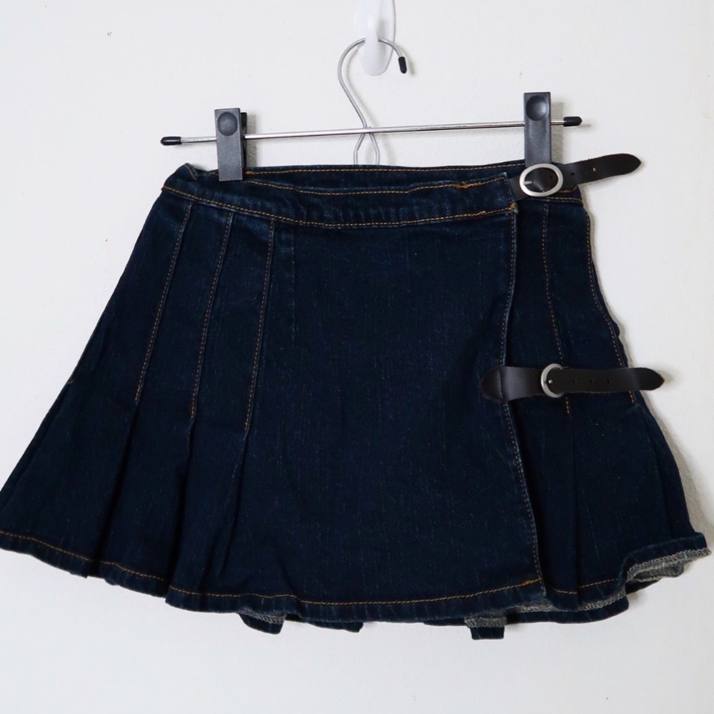 Y2k Denim Mini Skirt